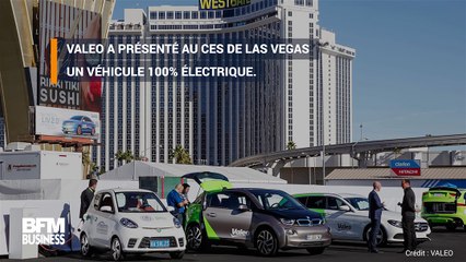 CES 2018 : Valeo dévoile son véhicule 100% électrique