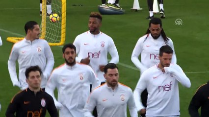 Galatasaray, ikinci yarı hazırlıklarına devam etti - ANTALYA