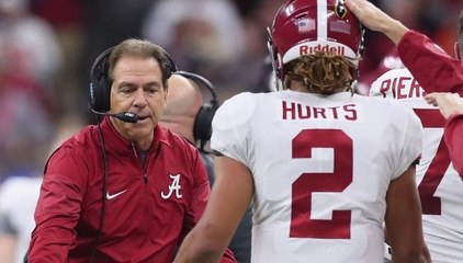 What Nick Saban told Jalen Hurts at halftime