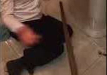 Irish Father and Son Bravely Take on a Mouse in the House