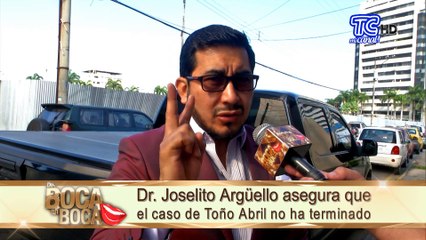 Abogado Joselito Argüello habla sobre supuesta fecha de casación en caso Toño