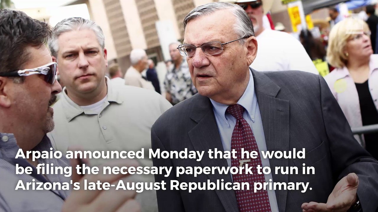 Trump Supporter Joe Arpaio Enters Arizona Senate Race
