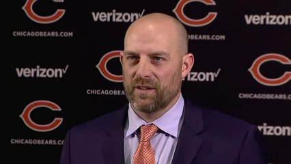Matt Nagy talks about Trubisky's impressive first meeting with him last year as part of the Chiefs staff