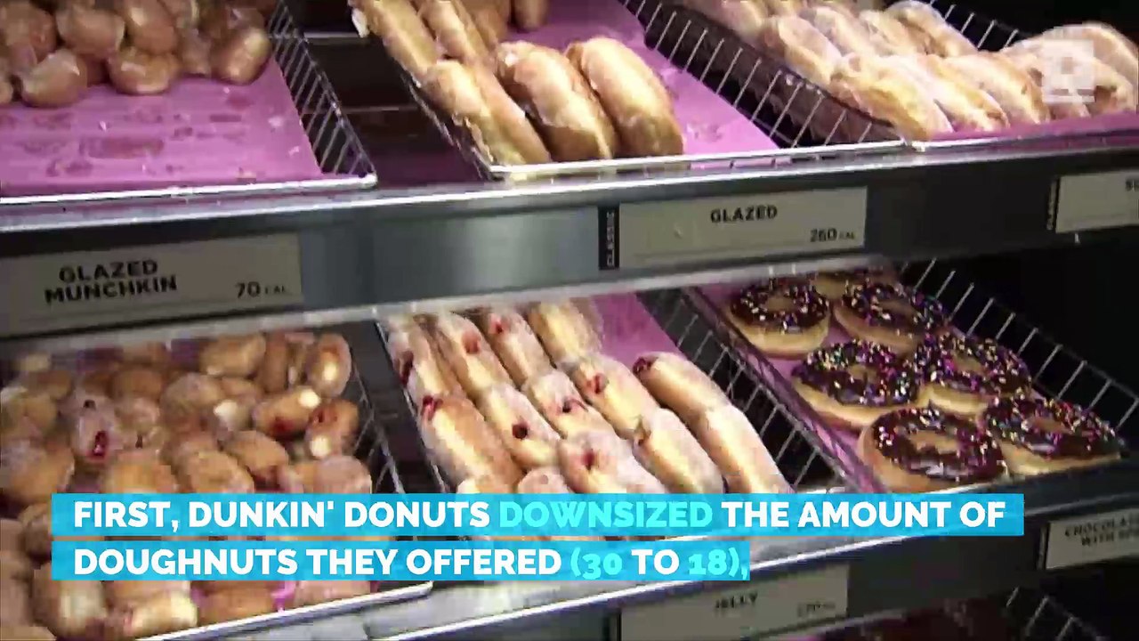 Dunkin' Donuts Is Taking 10 Items off Its Menu