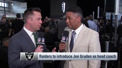 Wyche on Gruden's presser with Raiders: This is 'as big as a Super Bowl news conference'