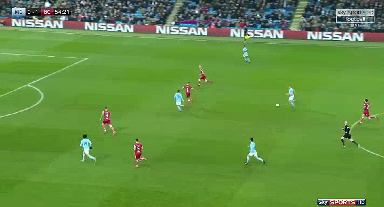 Kevin De Bruyne Goal HD -Manchester City	1-1	Bristol City 09.01.2018