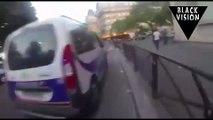 (Choc) En plein Paris, un jeune homme prend feu à cause d'une bavure policière