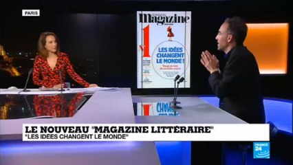 "Le Nouveau magazine littéraire", la revue de gauche qui se veut "un voyage littéraire"