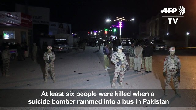 Suicide bomber kills six in SW Pakistan