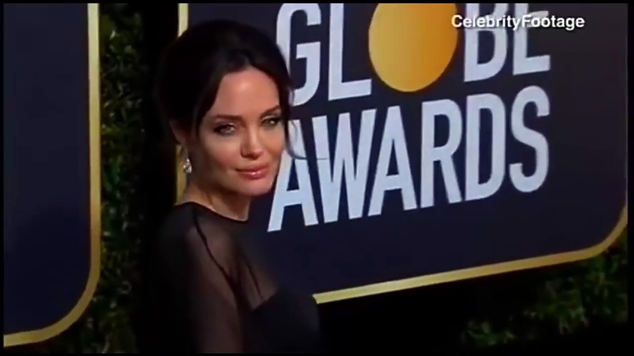 Angelina Jolie at Golden Globe Awards - 2018
