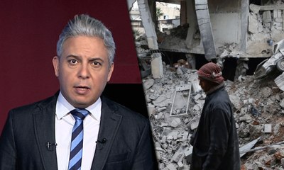 معتز مطر يعجزعن الكلام بعد مجزرة الغوطة و ادلب !!!