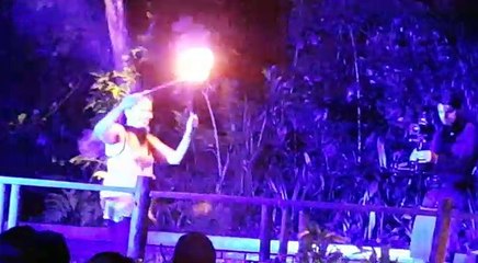 Belly Dance With Fire