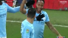 Sergio Aguero Goal HD - Manchester City	2-1	Bristol City 09.01.201