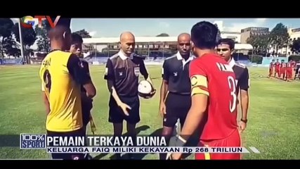 Kalahkan Ronaldo dan Messi, Faiq Bolkiah Jadi Pesepakbola Terkaya