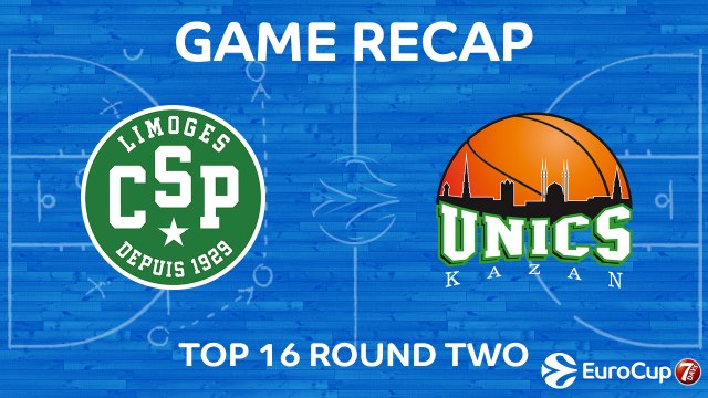 Highlights: Limoges CSP - Unics Kazan