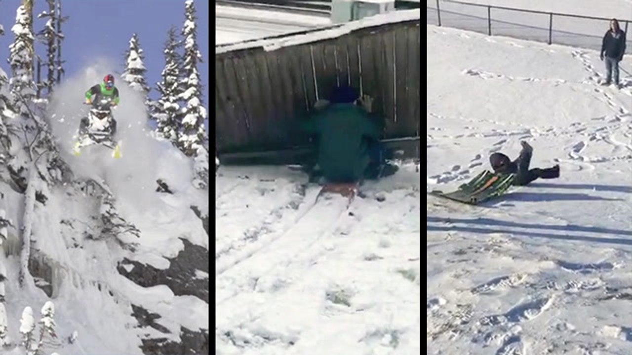 Snow Can Make A Person Do Crazy Things