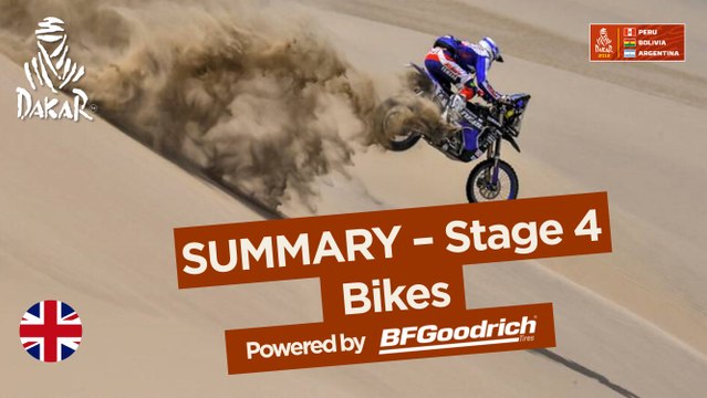 Summary - Bike - Stage 4 (San Juan de Marcona / San Juan de Marcona) - Dakar 2018