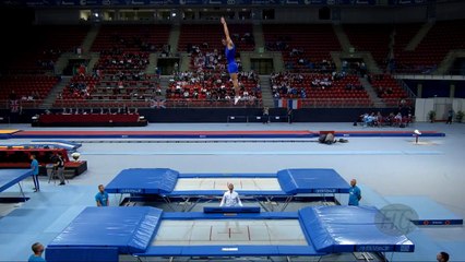 LUCIANI Stefano (ITA) - 2017 Trampoline Worlds, Sofia (BUL) - Qualification Trampoline Routin