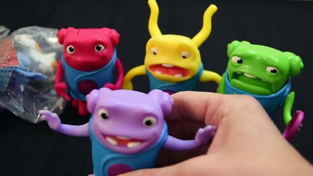 DreamWorks Movie Home Oh Happy Meal Figures Unboxing McDonalds OH DreamWorks Home Toys Boov