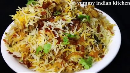 Restaurant chicken style briyani recipe