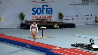 PEETERS Tachina (BEL) - 2017 Trampoline Worlds, Sofia (BUL) - Qualifica