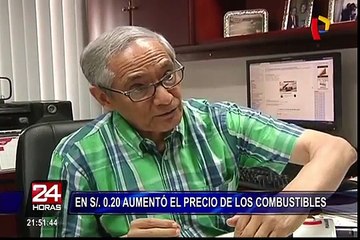 Nueva alza del combustible afecta el bolsillo de los peruanos
