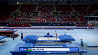 PIUNOV Oleg (AZE) - 2017 Trampoline Worlds, Sofia (BUL) - Qualification Trampoline Routine 2-eY7