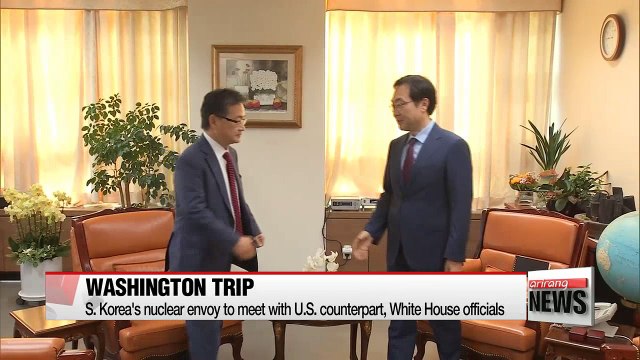 Nuclear envoy en route to meet with U.S. counterpart and White House officials in Washington