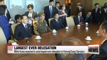 North Korea expected to send largest-ever delegation to PyeongChang Olympics