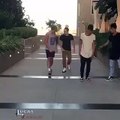 Lucas and Marcus Dobre - Don't tie your shoes around us
