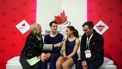 Couple Junior Court:  Championnats nationaux de patinage Canadian Tire 2018 (11)
