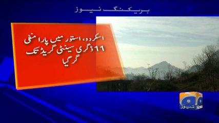 Geo Bulletin - 08 AM 10-January-2018