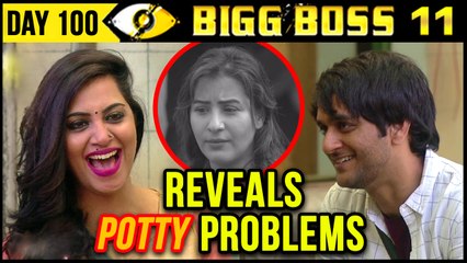 Vikas REVEALS Shilpa Shinde's POTTY PROBLEMS Bigg Boss 11 Day 100 | 9th January 2018 Episode Update
