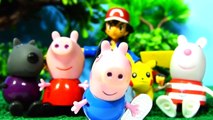 Peppa Pig e seus Amigos tomam muitos sustos com Pokémon Pikachu vestido de Fantasma - Completo!!