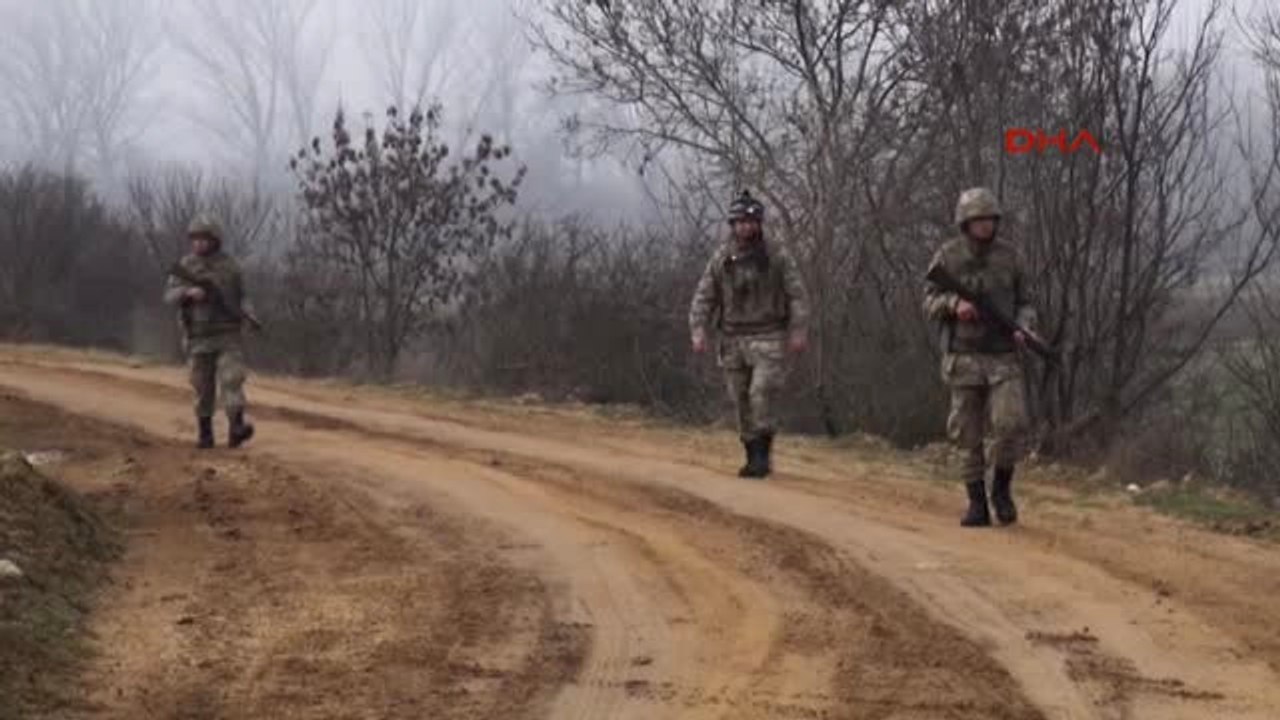 Edirne Hudut Kartalları, 1 Yılda 20 Bin Kaçak Yakaladı 1