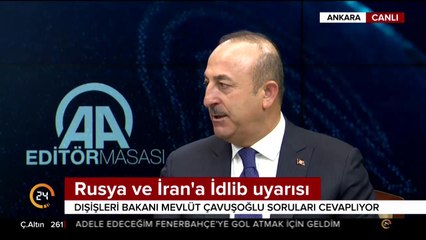 Bakan Çavuşoğlu konuşuyor