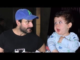 Saif Ali Khan Talks About Son Taimur's First Advertisement