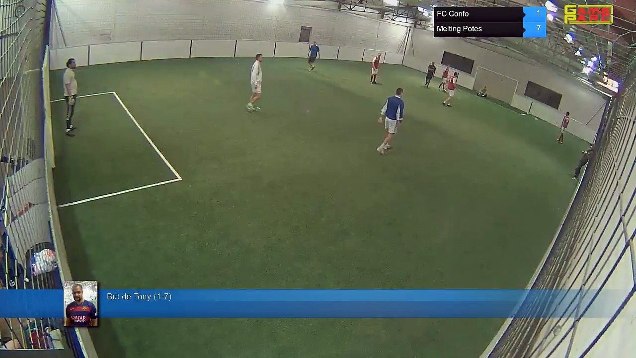 But de Tony (1-7) - FC Confo Vs Melting Potes ...