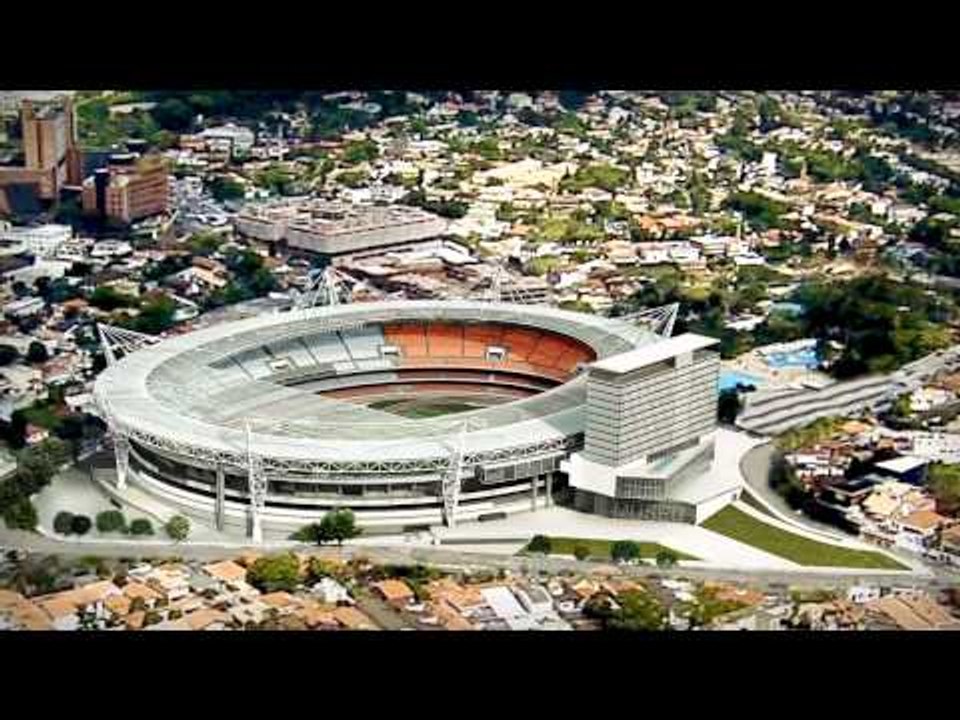 Projeto de cobertura do Estádio do Morumbi - São Paulo FC