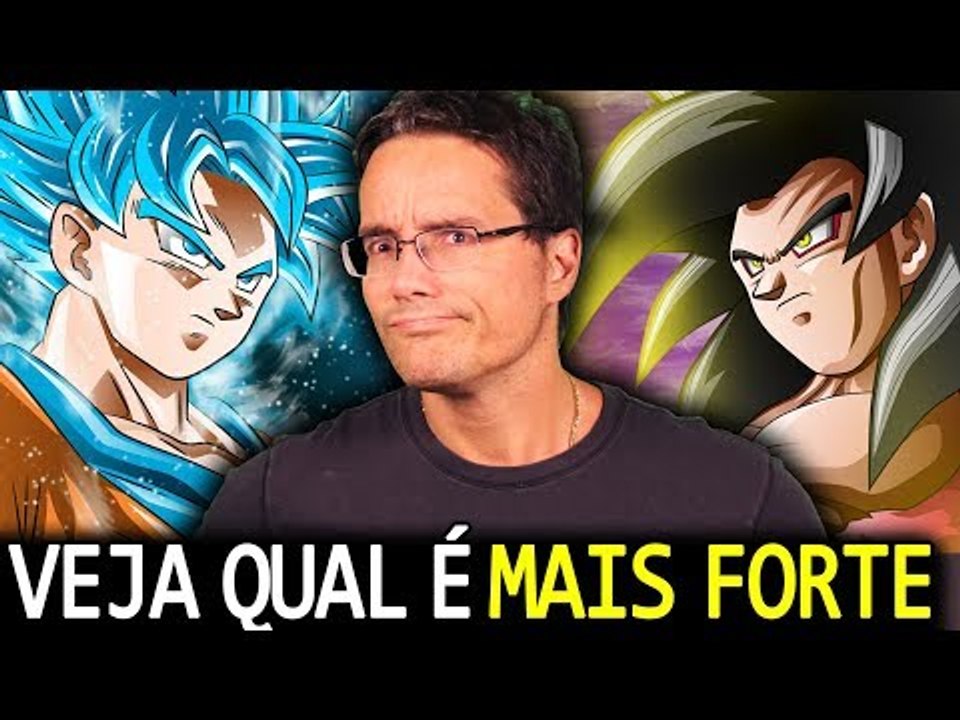 SSJ 4 VS SSJ BLUE: VEJA QUAL É O MAIS FORTE