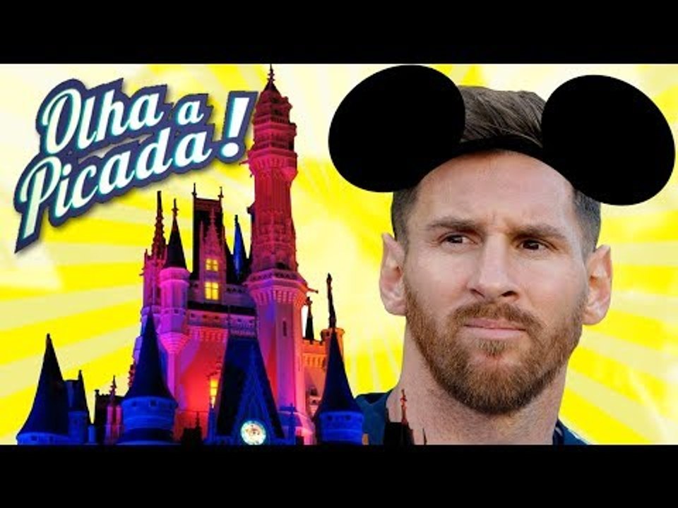 O MESSI COMPROU A DISNEY
