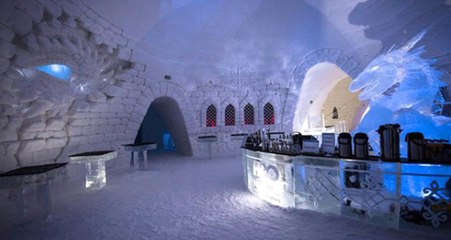 Tamamı Buzdan İnşa Edilen Otel, Ziyaretçilerini Game of Thrones Dünyasına Götürüyor