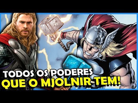 10 PODERES BIZARROS QUE O MARTELO DO THOR TEM (Você não Sabia)