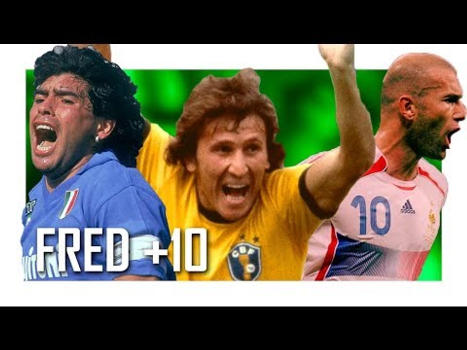 MAIORES CAMISAS 10 DA HISTÓRIA DO FUTEBOL