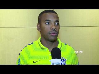 Superclássico das Américas: Robinho elogia a defesa brasileira