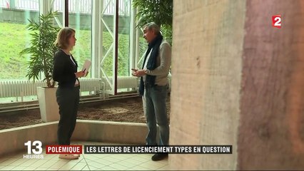 Polémique : les lettres de licenciement types en question