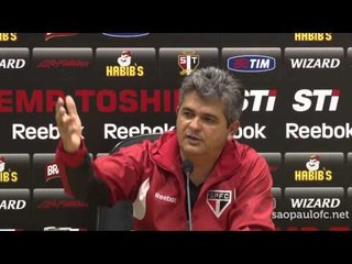 Coletiva Ney Franco - São Paulo FC 1 x 0 Cruzeiro - 23/09/2012