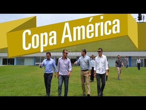 Gilmar e Dunga visitam Granja Comary visando à preparação da Copa América 2015