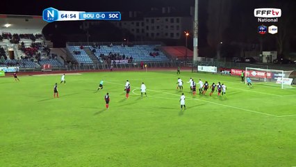 Coup franc bien joué par les Boulonnais!