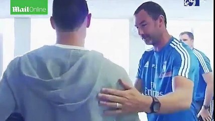 Gareth Bale and Cristiano Ronaldo train together for the first time